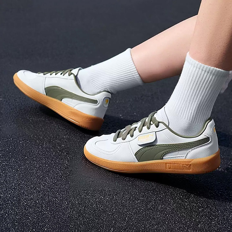 PUMA  Classic Green Suede Pale - Puma Shoes Suede Classic 评论和价格