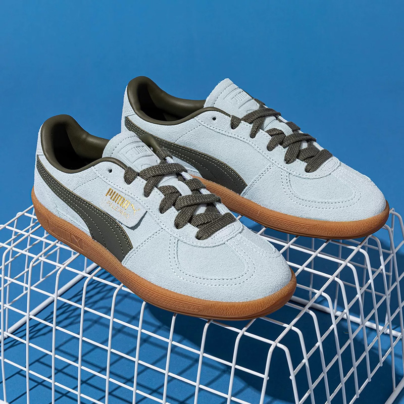 PUMA  Classic Green Suede Pale - Puma Shoes Suede Classic 评论和价格