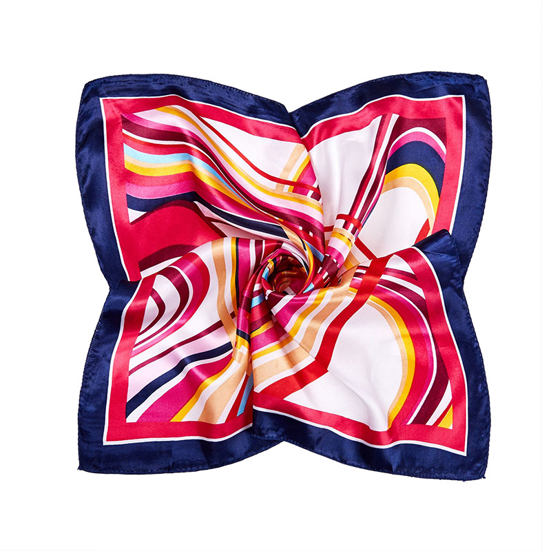 50*50cm Square Silk Scarves Sc - Silk Neck Scarf 评论和价格