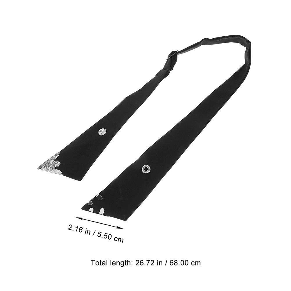 2Pcs Black Cross Bow Tie for W - Bow Tie Pre Tied 评论和价格