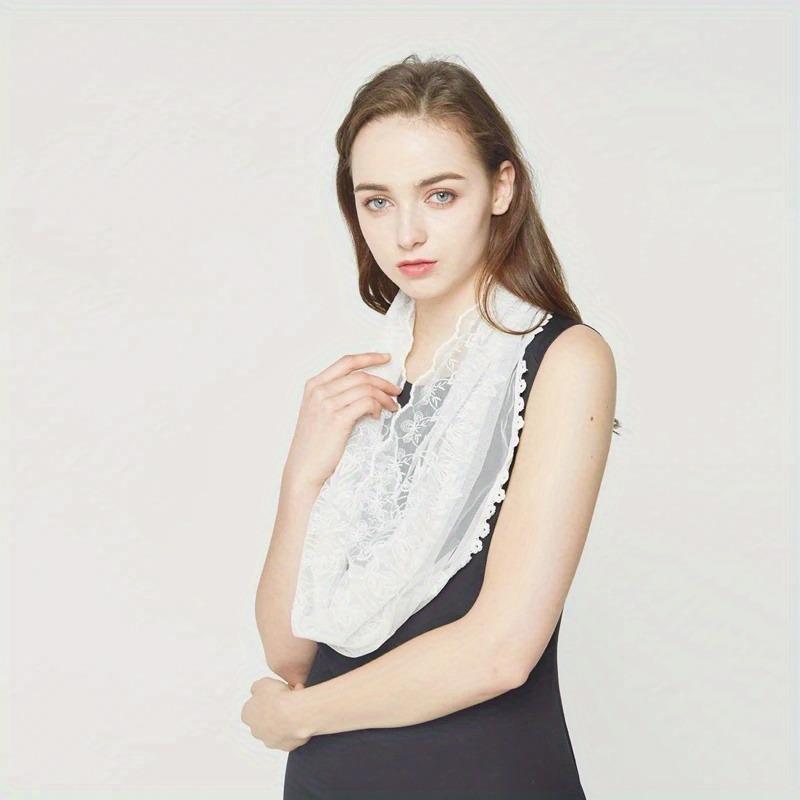 Women Chapel Veils Lady Mantil - Infinity Scarf Knit 评论和价格