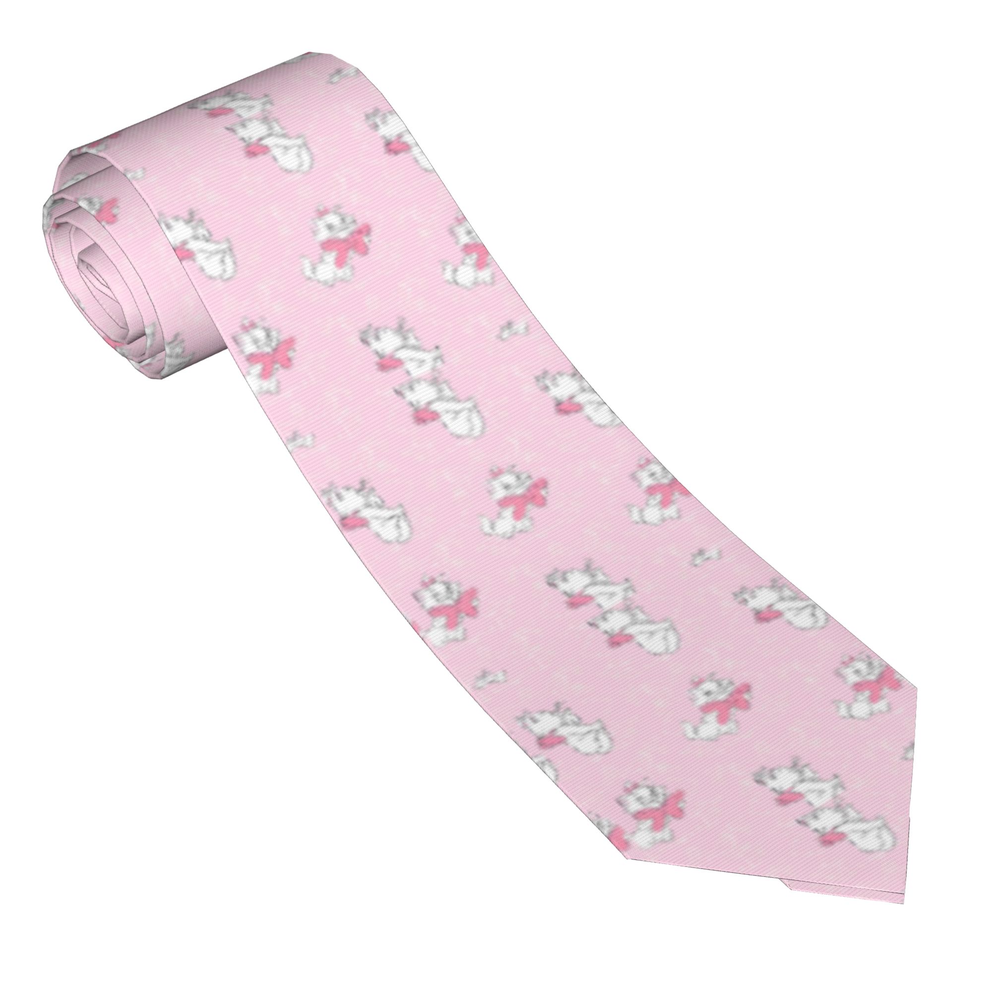 Neckties Aristocats Maries Cat - Skinny Tie Men 评论和价格