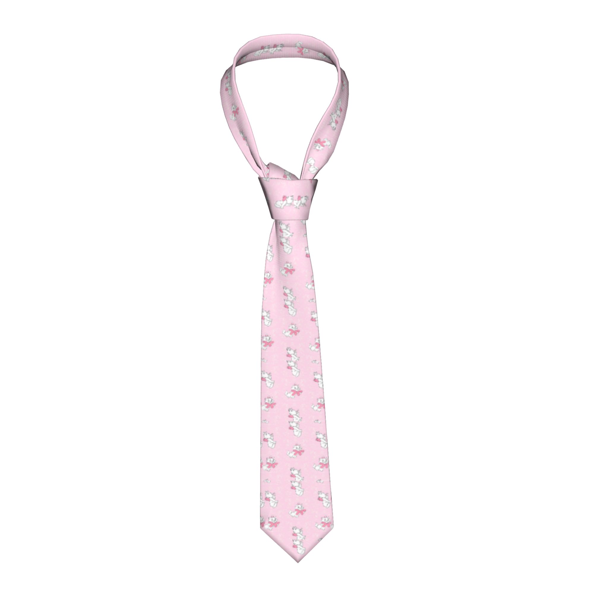 Neckties Aristocats Maries Cat - Skinny Tie Men 评论和价格