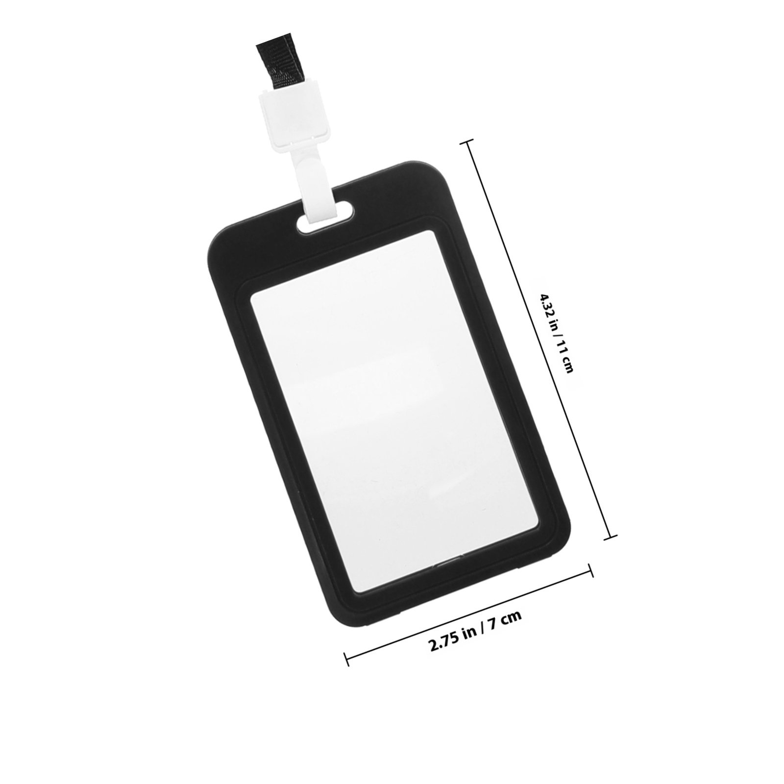 10Pcs Work Badge Card Holders  - Lanyard Badge Holder 评论和价格